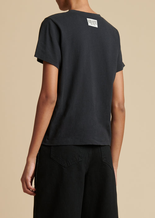 The Emmylou T-Shirt in Washed Black