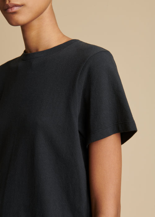 The Emmylou T-Shirt in Washed Black