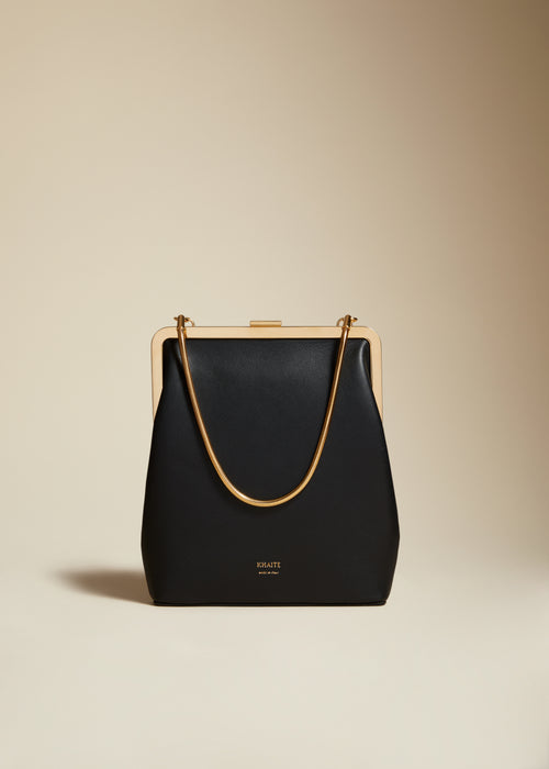 Amelia leather handbag Khaite Camel in Leather - 39741919
