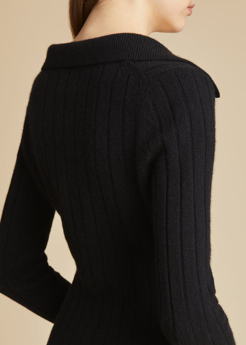 The Hans Sweater in Black
