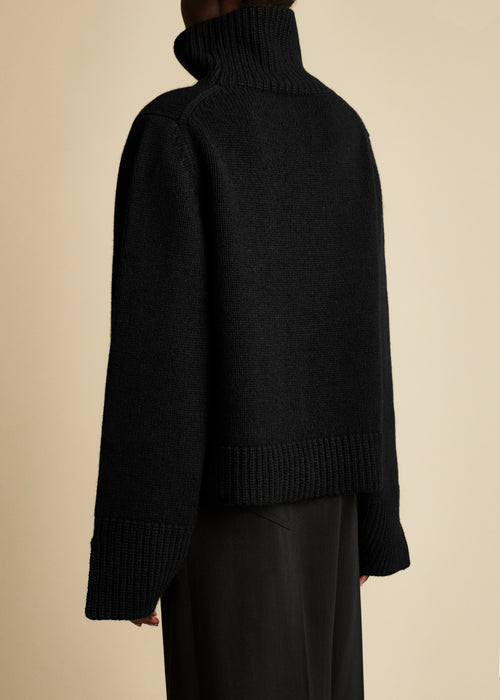 The Marion Sweater in Black